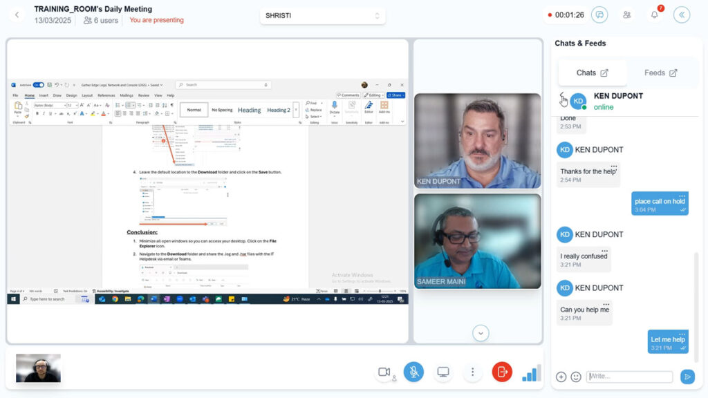 Live-Call-Observation